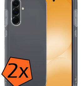 Nomfy Nomfy Samsung Galaxy A56 Hoesje Siliconen - Transparant - 2 PACK