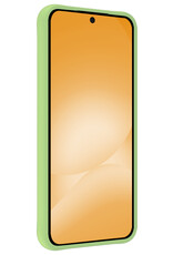 Nomfy Nomfy Samsung Galaxy A56 Hoesje Siliconen Met 2x Screenprotector - Groen