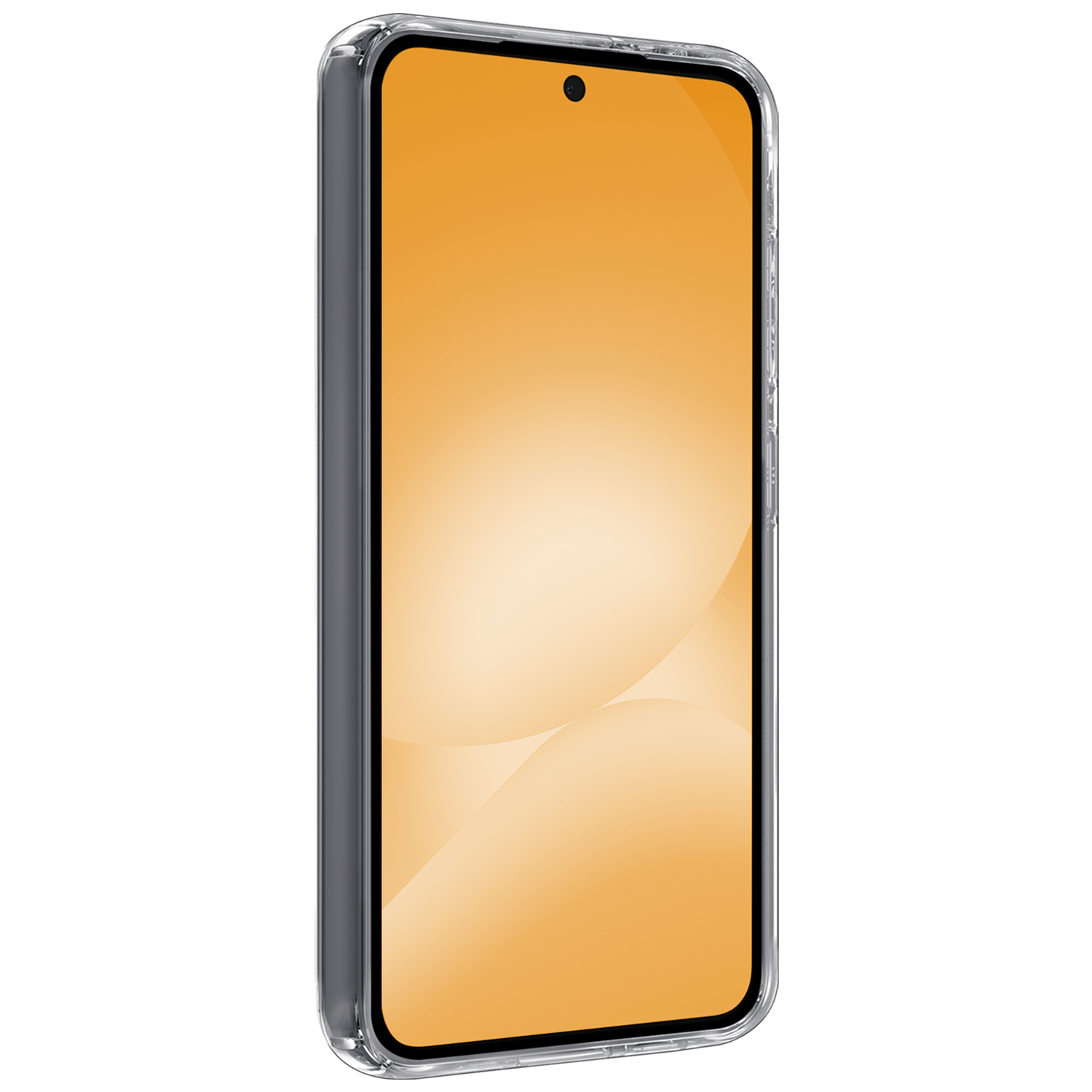 Nomfy Nomfy Samsung Galaxy A56 Hoesje Siliconen Met 2x Screenprotector - Transparant