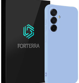 Forterra Forterra Samsung Galaxy A56 Hoesje Siliconen - Lichtblauw