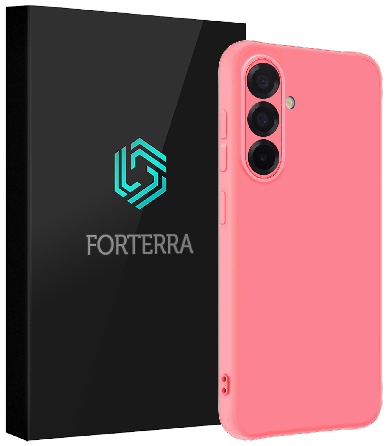 Forterra Forterra Samsung Galaxy A56 Hoesje Siliconen - Lichtroze