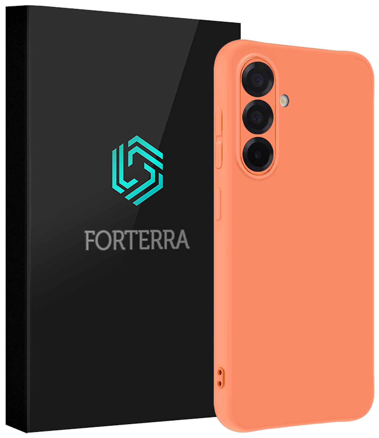 Forterra Forterra Samsung Galaxy A56 Hoesje Siliconen - Perzik