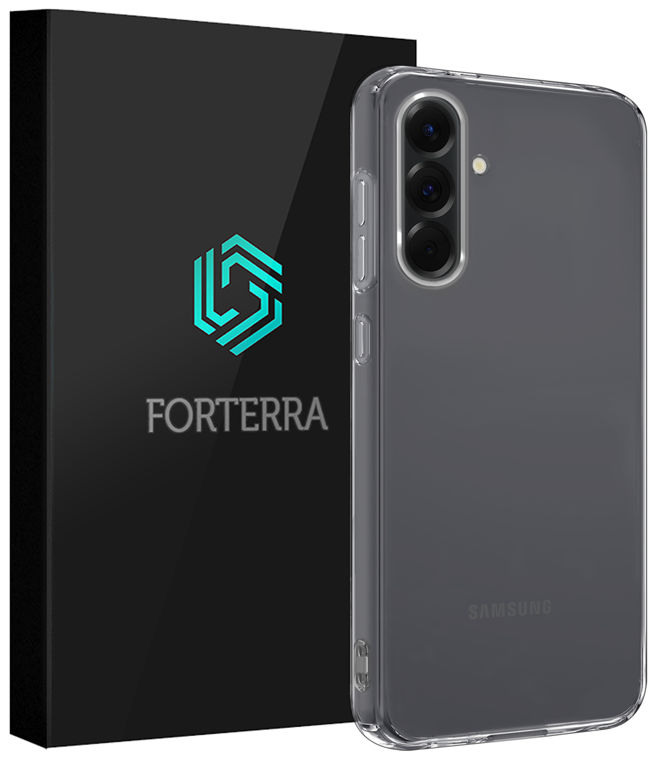Forterra Forterra Samsung Galaxy A56 Hoesje Siliconen - Transparant