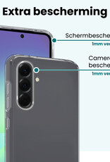 Forterra Forterra Samsung Galaxy A56 Hoesje Siliconen - Transparant