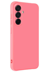 Forterra Forterra Samsung Galaxy A56 Hoesje Siliconen - Lichtroze - 2 PACK