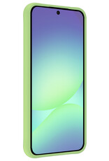 Forterra Forterra Samsung Galaxy A56 Hoesje Siliconen Met 2x Screenprotector - Groen