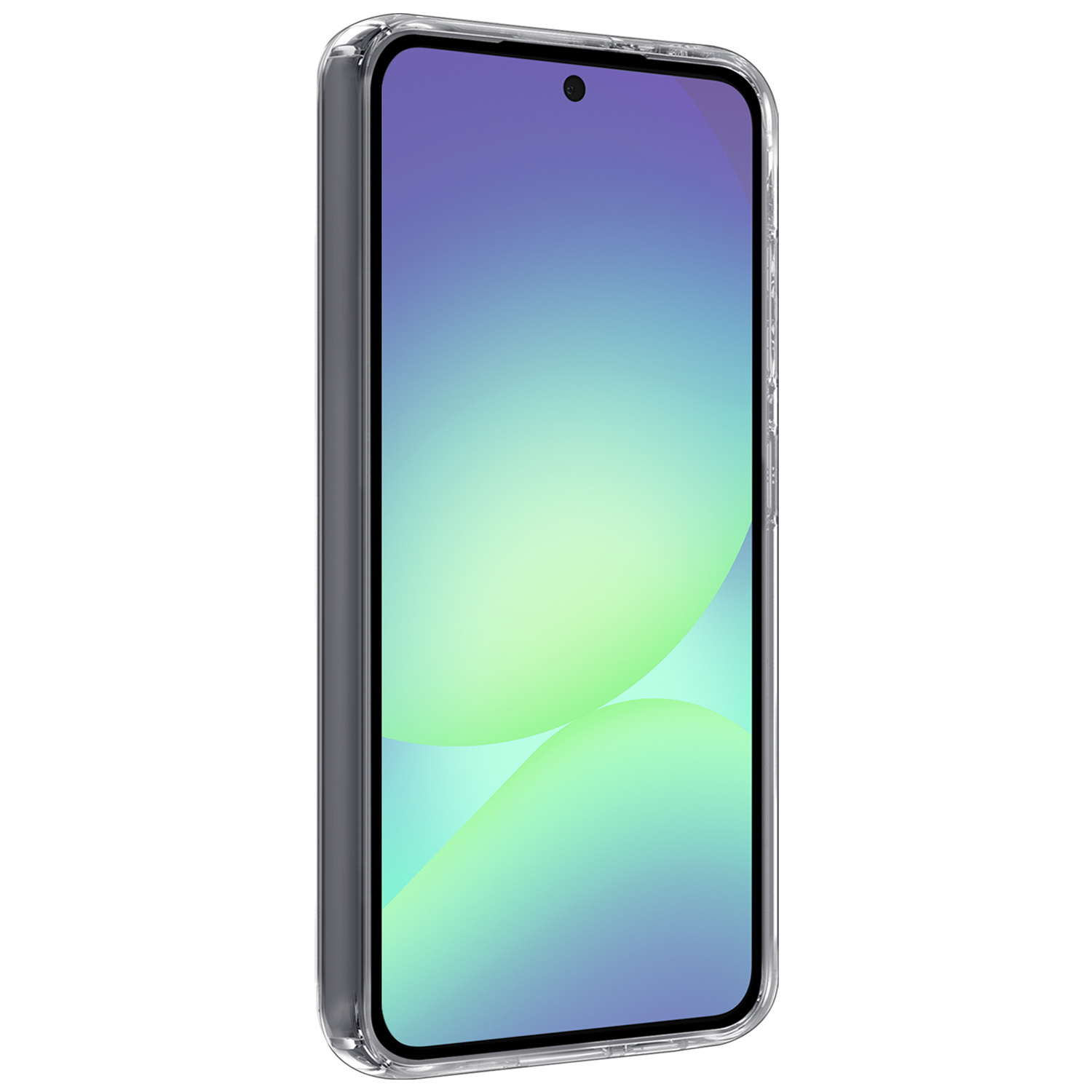 Forterra Forterra Samsung Galaxy A56 Hoesje Siliconen Met 2x Screenprotector - Transparant