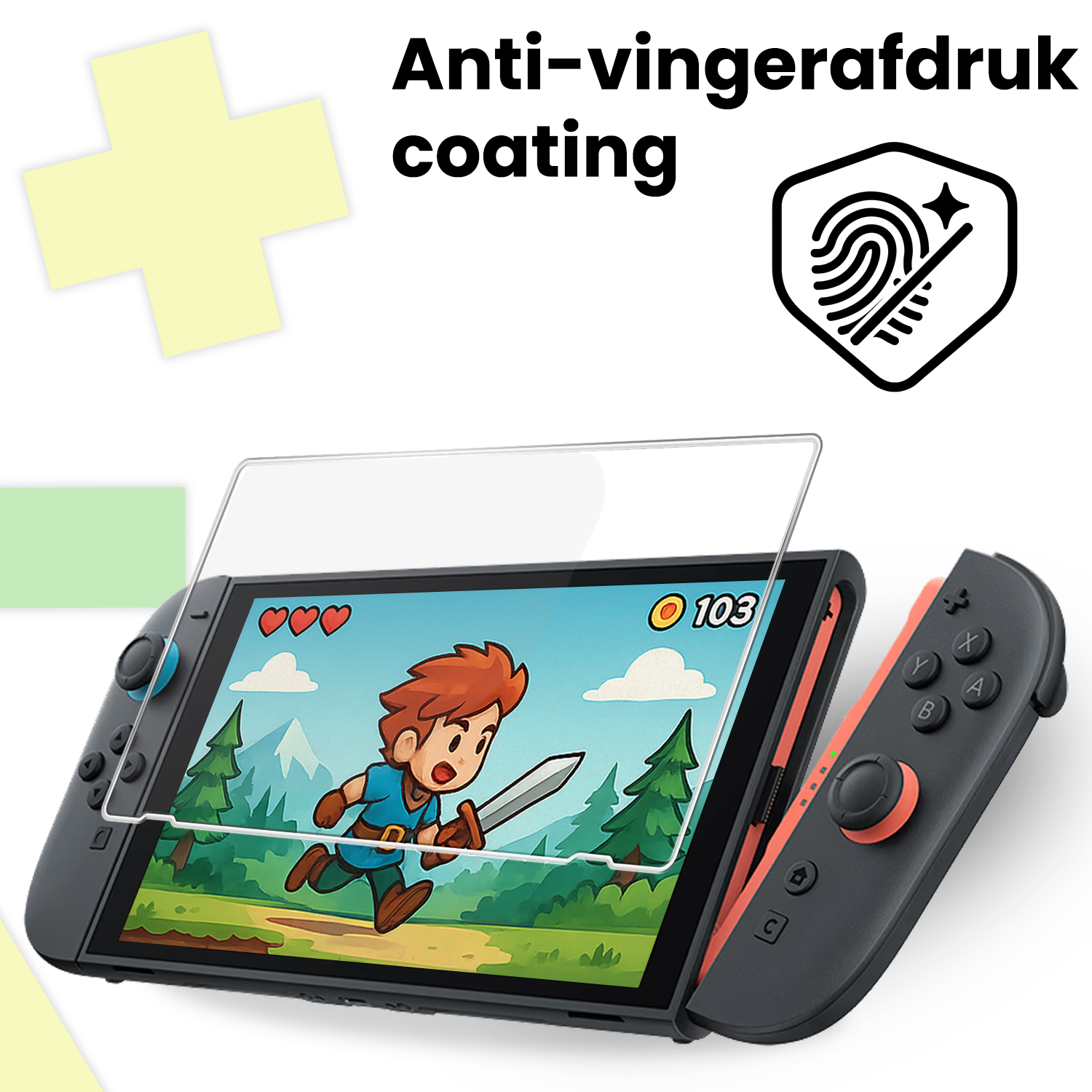 BASEY. BASEY. Nintendo Switch 2 Screenprotector - 2 PACK
