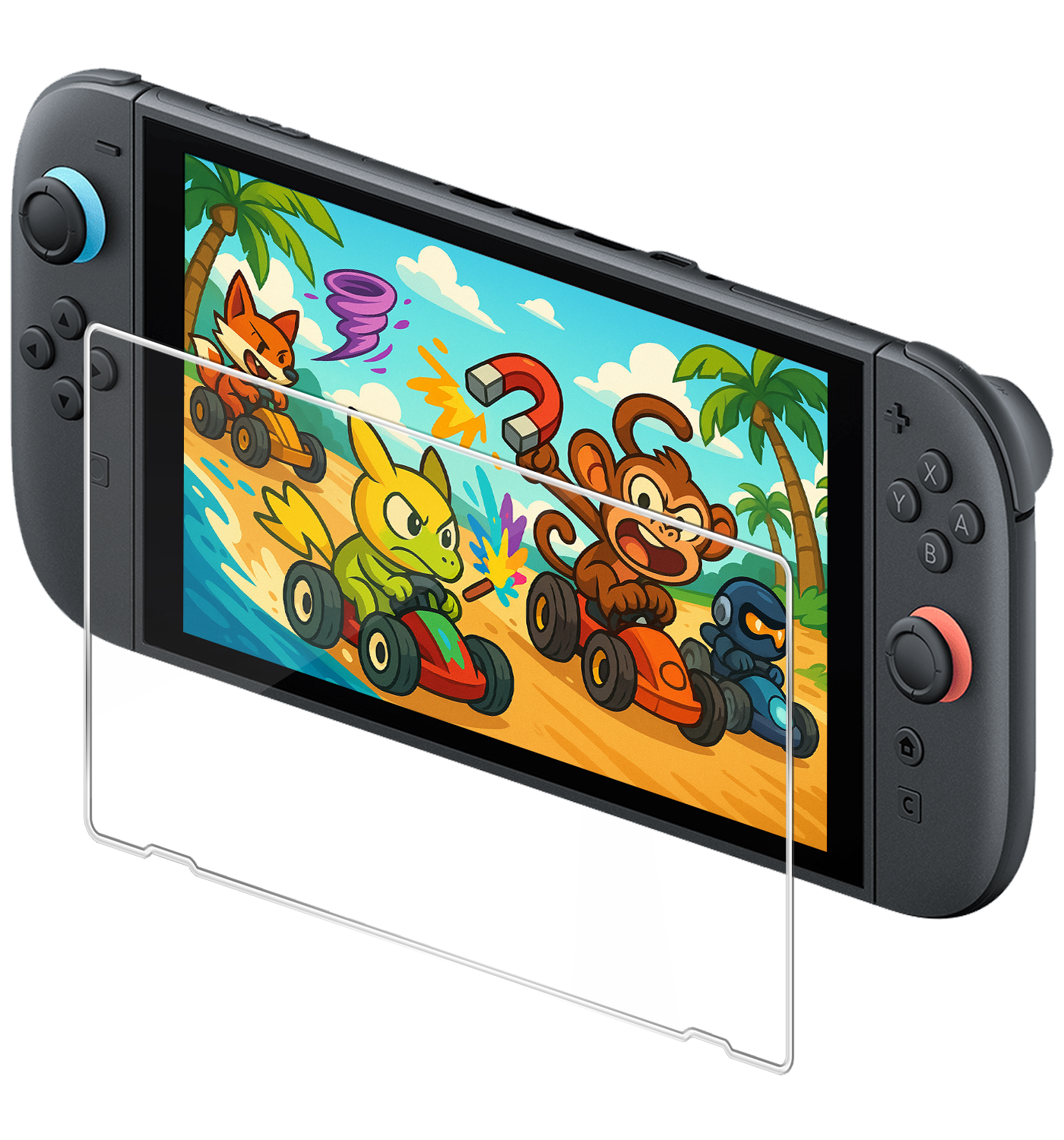 NoXx NoXx Nintendo Switch 2 Screenprotector