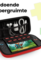 BASEY. BASEY. Nintendo Switch 2 Hoesje Met Screenprotector - Rood