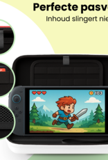 BASEY. BASEY. Nintendo Switch 2 Hoesje Met Screenprotector - Wit
