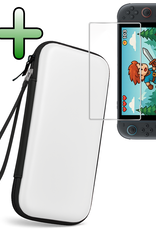 BASEY. BASEY. Nintendo Switch 2 Hoesje Met Screenprotector - Wit