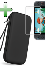 BASEY. BASEY. Nintendo Switch 2 Hoesje Met Screenprotector - Zwart