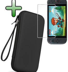 BASEY. BASEY. Nintendo Switch 2 Hoesje Met Screenprotector - Zwart