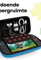 BASEY. BASEY. Nintendo Switch 2 Hoesje Met Screenprotector - Blauw