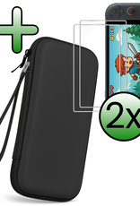 BASEY. BASEY. Nintendo Switch 2 Hoesje Met Screenprotector - Zwart