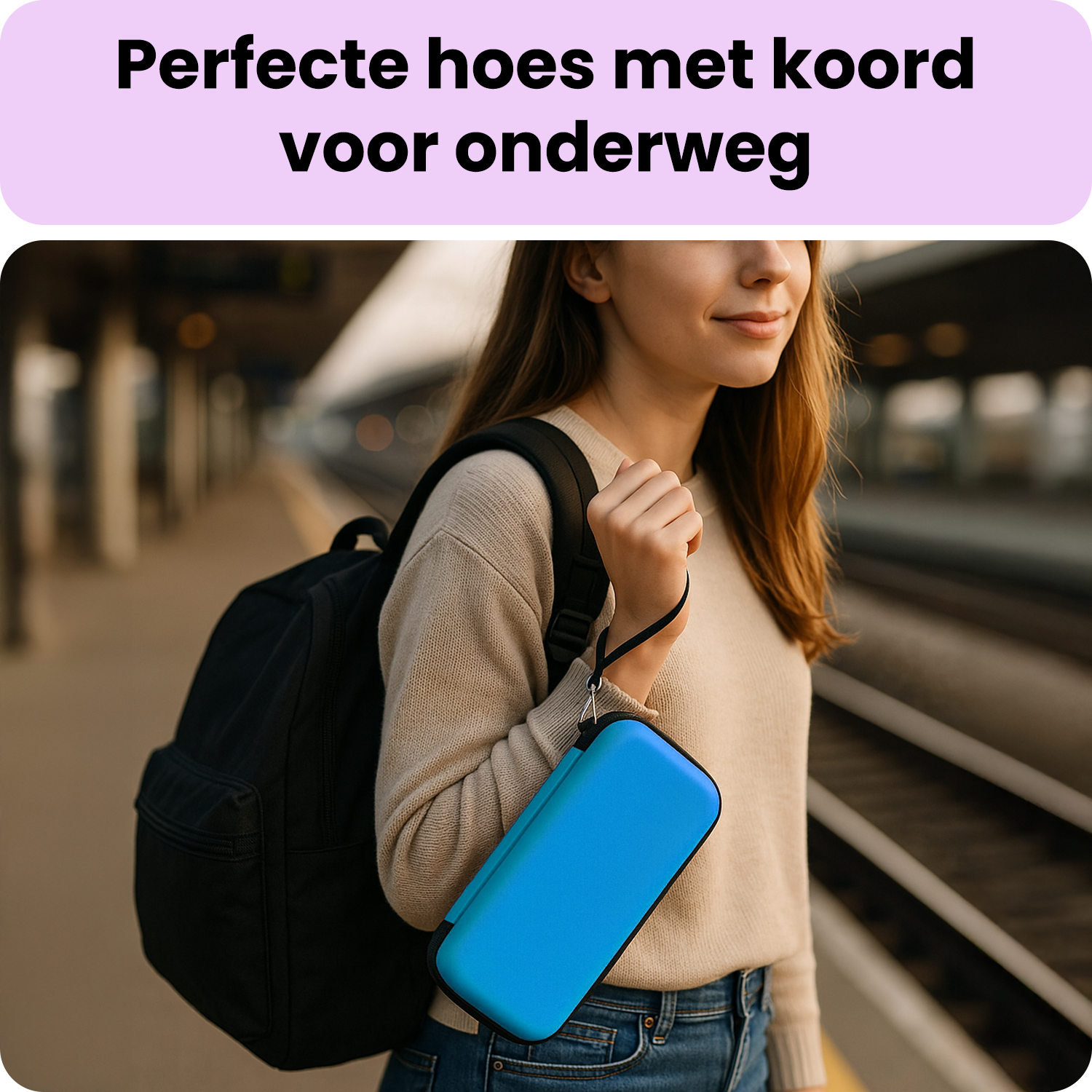 NoXx NoXx Hoesje voor Nintendo Switch 2 - Blauw