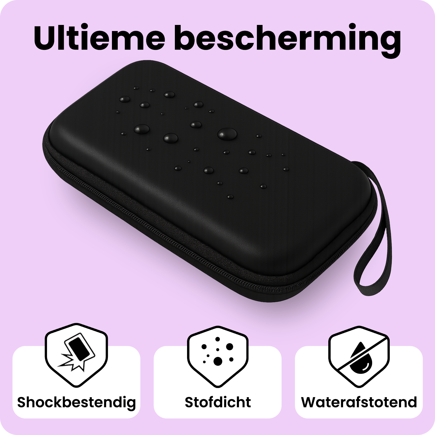 NoXx NoXx Hoesje voor Nintendo Switch 2 - Zwart