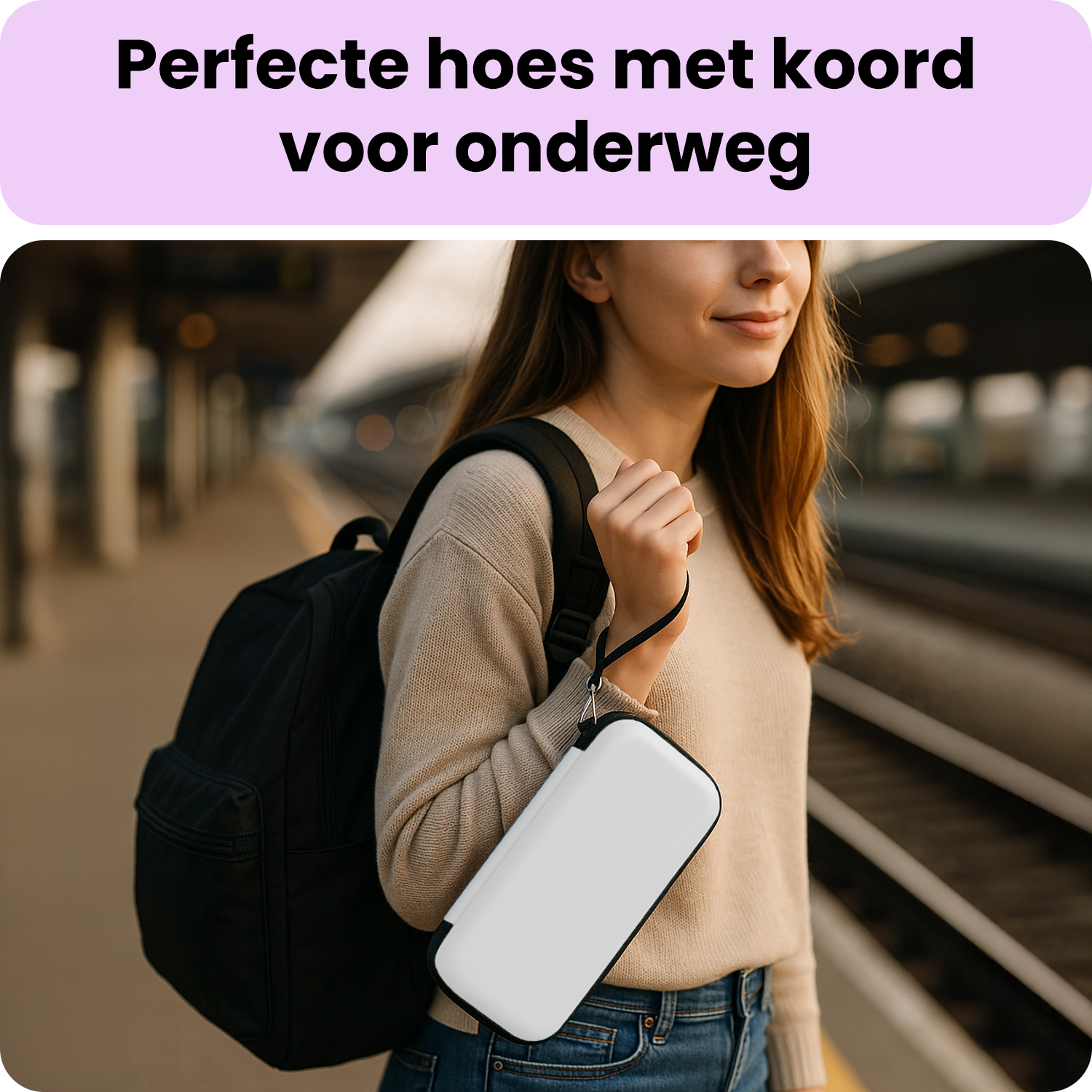 NoXx NoXx Hoesje voor Nintendo Switch 2 - Wit