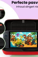 NoXx NoXx Nintendo Switch 2 Hoesje Met Screenprotector - Rood