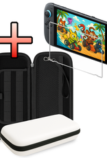 NoXx NoXx Nintendo Switch 2 Hoesje Met Screenprotector - Wit