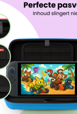 NoXx NoXx Nintendo Switch 2 Hoesje Met Screenprotector - Blauw