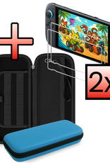 NoXx NoXx Nintendo Switch 2 Hoesje Met Screenprotector - Blauw