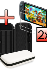 NoXx NoXx Nintendo Switch 2 Hoesje Met Screenprotector - Wit