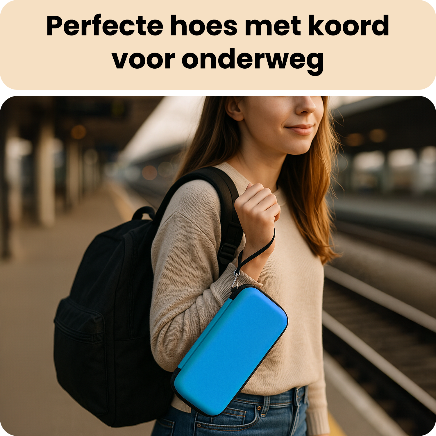 Nomfy Nomfy Hoesje voor Nintendo Switch 2 - Blauw