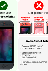 Nomfy Nomfy Hoesje voor Nintendo Switch 2 - Blauw