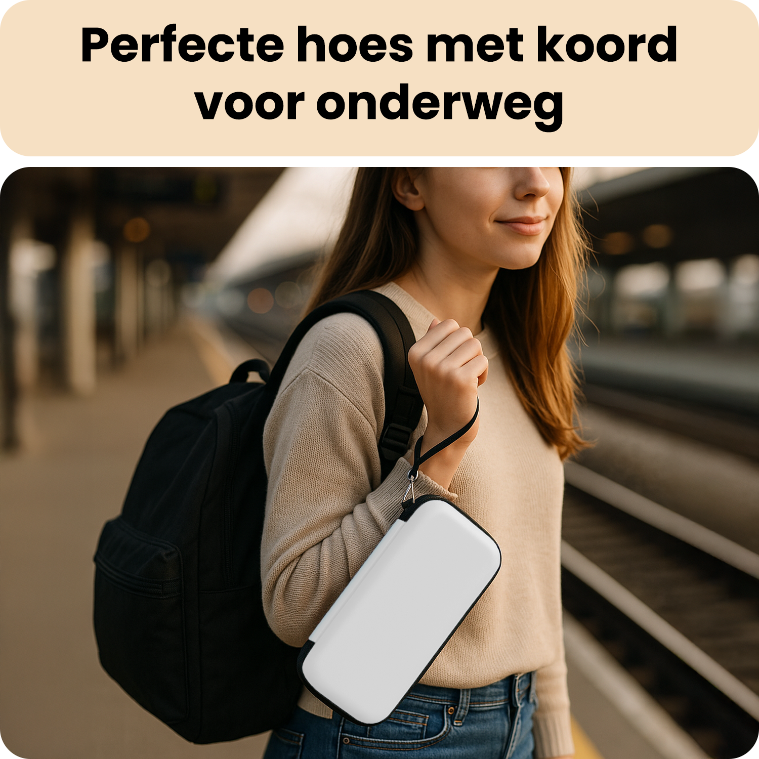 Nomfy Nomfy Hoesje voor Nintendo Switch 2 - Wit