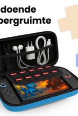 Nomfy Nomfy Nintendo Switch 2 Hoesje Met Screenprotector - Blauw
