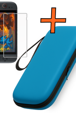 Nomfy Nomfy Nintendo Switch 2 Hoesje Met Screenprotector - Blauw