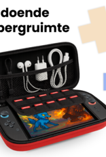 Nomfy Nomfy Nintendo Switch 2 Hoesje Met Screenprotector - Rood