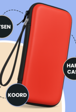 Nomfy Nomfy Nintendo Switch 2 Hoesje Met Screenprotector - Rood