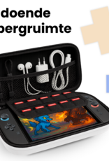 Nomfy Nomfy Nintendo Switch 2 Hoesje Met Screenprotector - Wit