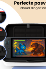 Nomfy Nomfy Nintendo Switch 2 Hoesje Met Screenprotector - Wit