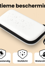 Nomfy Nomfy Nintendo Switch 2 Hoesje Met Screenprotector - Wit