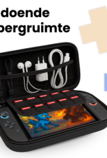 Nomfy Nomfy Nintendo Switch 2 Hoesje Met Screenprotector - Zwart