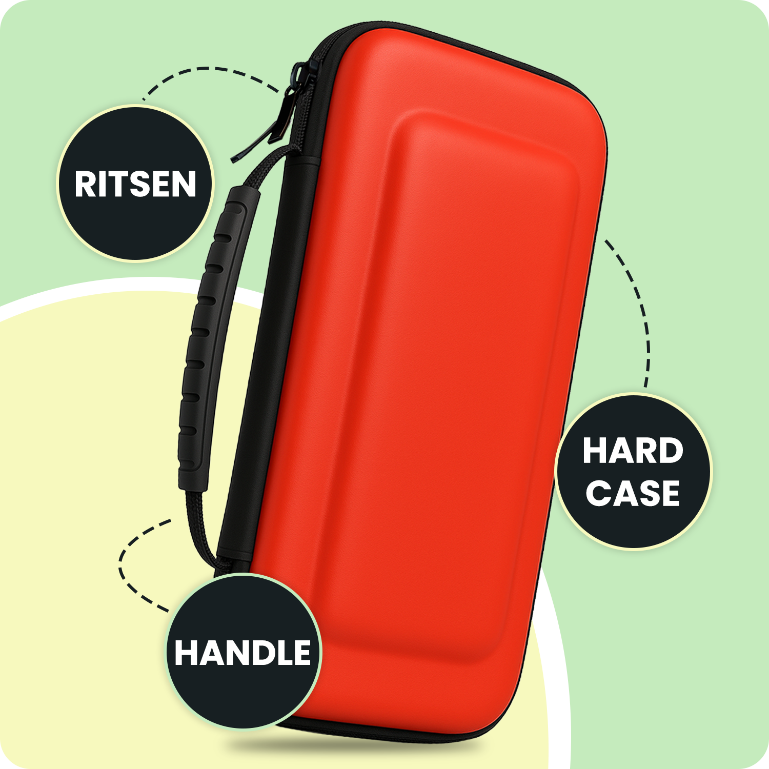 BASEY. BASEY. Hoesje voor Nintendo Switch 2 - Rood
