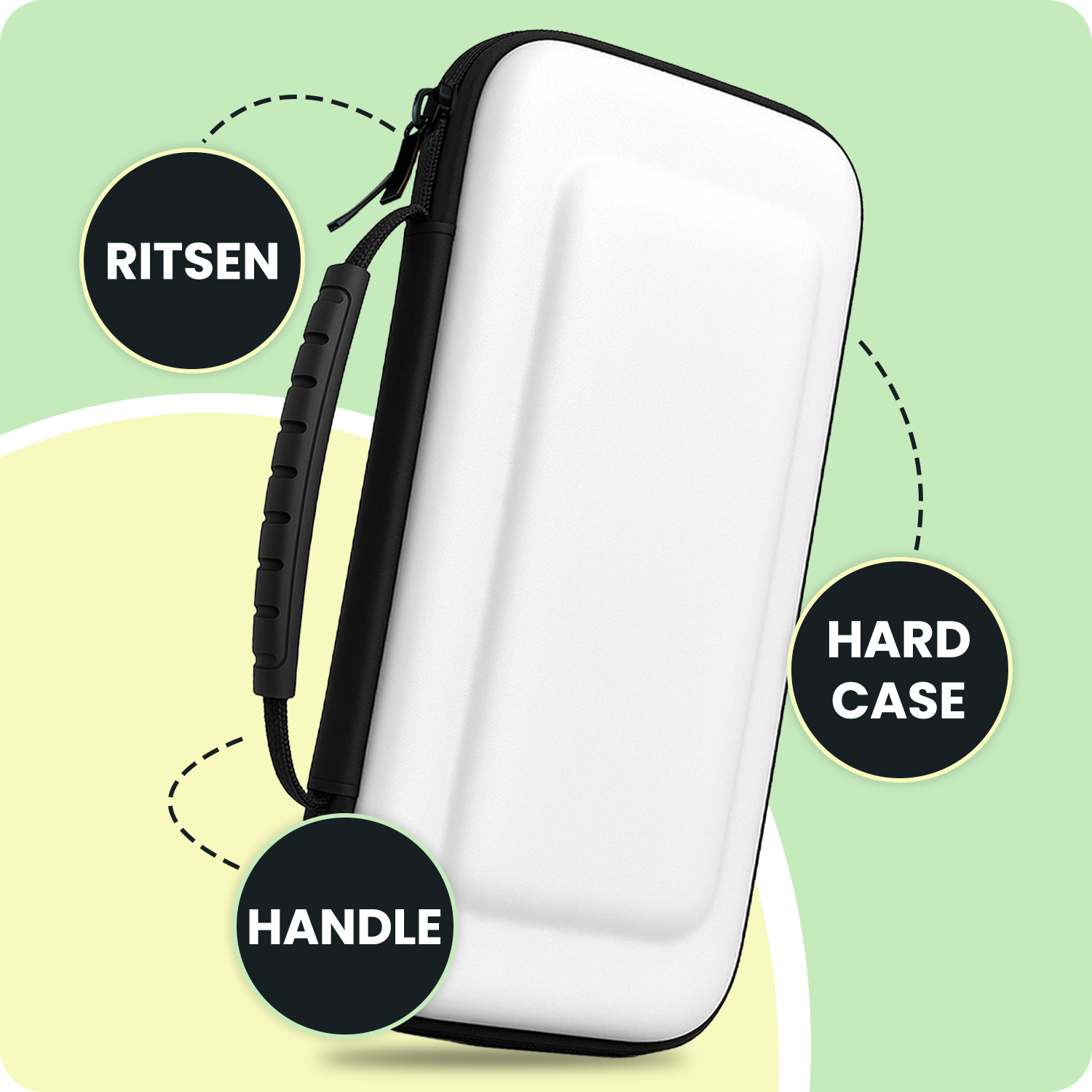 BASEY. BASEY. Hoesje voor Nintendo Switch 2 - Wit