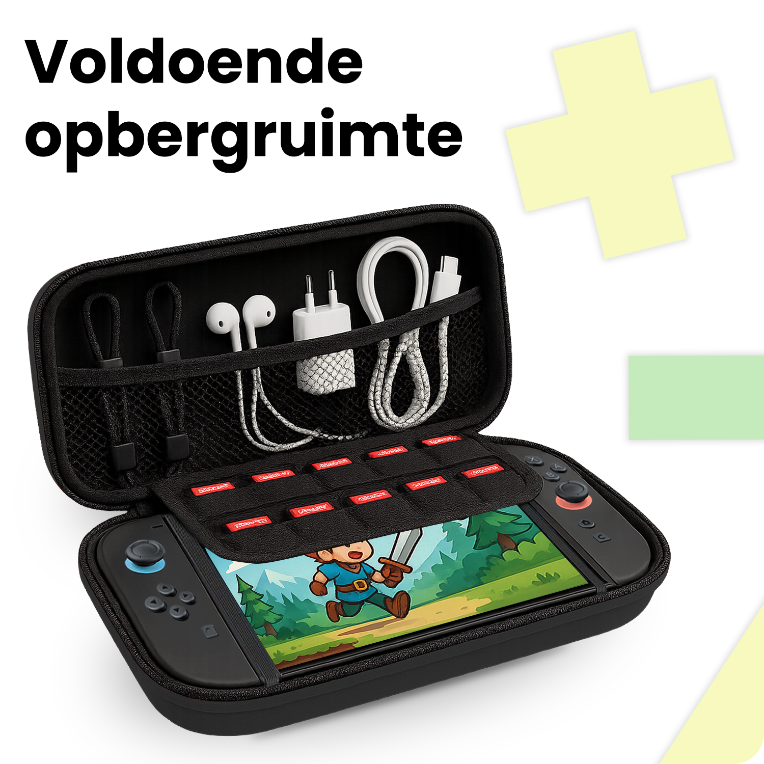 BASEY. BASEY. Hoesje voor Nintendo Switch 2 - Zwart