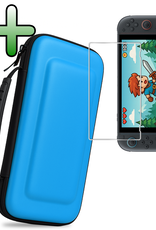 BASEY. BASEY. Nintendo Switch 2 Hoesje Handvat Met Screenprotector - Blauw