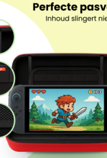 BASEY. BASEY. Nintendo Switch 2 Hoesje Handvat Met Screenprotector - Rood