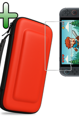 BASEY. BASEY. Nintendo Switch 2 Hoesje Handvat Met Screenprotector - Rood