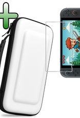 BASEY. BASEY. Nintendo Switch 2 Hoesje Handvat Met Screenprotector - Wit