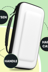 BASEY. BASEY. Nintendo Switch 2 Hoesje Handvat Met Screenprotector - Wit