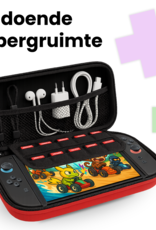NoXx NoXx Nintendo Switch 2 Hoesje Handvat Met Screenprotector - Rood