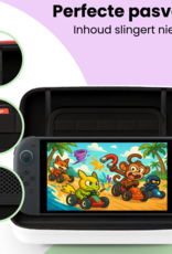 NoXx NoXx Nintendo Switch 2 Hoesje Handvat Met Screenprotector - Wit