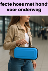NoXx NoXx Nintendo Switch 2 Hoesje Handvat Met Screenprotector - Blauw